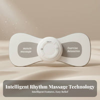 Mini Massage Patch, Low Vibration, Neck Spine, Rechargeable, Fatigue Relief