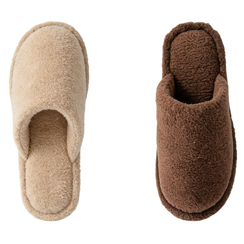 Plush Indoor House Shoes for Couples, Winter Warm Home Slippers, Anti-Slip Sole, Soft Fleece Upper, New 2025 Design