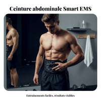 EMS Belt, Intelligent Abdominal Home Fitness, Unisex