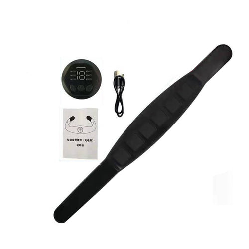 Smart EMS Abdominal Muscle Stimulator, Fitness Waist Belt, Home Use