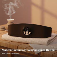 EMS Heated Abdominal Belt, Smart Fitness Device, Fat Burning Massager