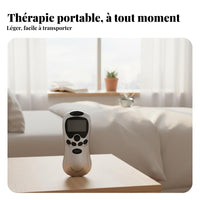 Dual Output Electrotherapy Device, EMS Stimulator, Multifunction Massage Pads
