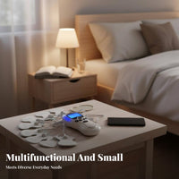 Dual Output Electrotherapy Device, EMS Stimulator, Multifunction Massage Pads