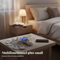 Dual Output Electrotherapy Device, EMS Stimulator, Multifunction Massage Pads