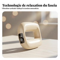 2-in-1 Mini Fascia Ring Electric Massager for Muscle Relaxation, Stretching