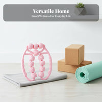 Adjustable 12-Wheel Leg Roller, Muscle Relief, Stretching Tool