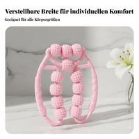 Adjustable 12-Wheel Leg Roller, Muscle Relief, Stretching Tool