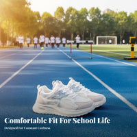 Student Fitness Exam Shoes, Three-in-One Sports Athletic Shoes for Girls, 2025 Autumn Winter, Running, Jumping, Training