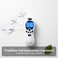 Dual Output Electrotherapy Device, EMS Stimulator, Multifunction Massage Pads
