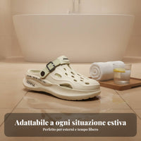Men's Clog Sandals, Summer Sports, Closed Toe, Non-Slip, Outdoor Beach Shoes