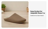 Minimalist Japanese design house shoes, quiet Soft Sole, pair, All Season Indoor Use