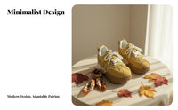 Autumn 2025 Women's Dad Shoes, Height Boost, Thick Sole, Relaxed Design