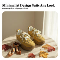 Autumn 2025 Women's Dad Shoes, Height Boost, Thick Sole, Relaxed Design