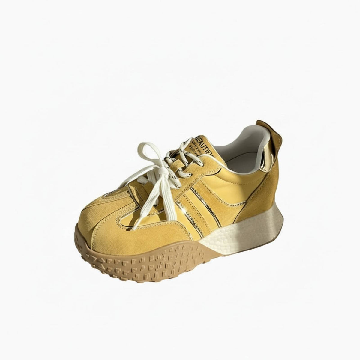 Autumn 2025 Women's Dad Shoes, Height Boost, Thick Sole, Relaxed Design