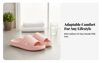 Indoor house shoes, Soft Sole Non-Slip Bathroom Slides, Unisex Summer Foam House Shoes, Couple's Home Sandals, Random Color