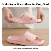 Indoor house shoes, Soft Sole Non-Slip Bathroom Slides, Unisex Summer Foam House Shoes, Couple's Home Sandals, Random Color