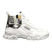 Autumn Winter Men's High Top Sneakers, Height Boost, Korean Style, Casual Shoes