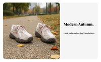 Women's Hiking Sneakers, Autumn Collection, Chunky Sole, Unisex Dad Shoes, Adaptable Casual