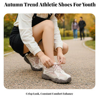 Women's Hiking Sneakers, Autumn Collection, Chunky Sole, Unisex Dad Shoes, Adaptable Casual
