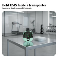 AI Vibration EMS Abdominal Patch, Rechargeable, Remote Control, Therapy