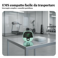 AI Vibration EMS Abdominal Patch, Rechargeable, Remote Control, Therapy