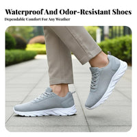 Men's Sport Athletic Shoes, Mesh Upper, Lightweight, Breathable