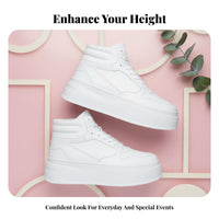 Cream Height Increasing Shoes, Elevated Sole, Korean Trend, Discreet Boost, Everyday, Cosplay