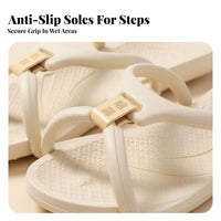 Foldable Travel Sandals, Portable Foam Soft Sole, Non-Slip Beach