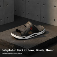 Men's Outdoor Sandals, Soft Sole, Anti-Slip, Roomy Fit