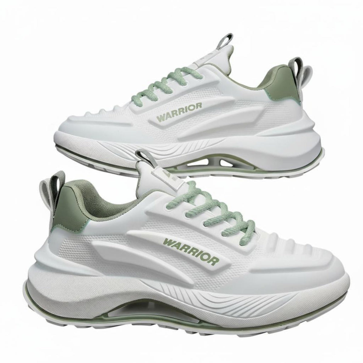 Men's Leather Sports Shoes, Thick Sole, Breathable, Stylish Dad Shoes, All-Season