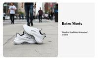 Men's Leather Sports Shoes, Thick Sole, Breathable, Stylish Dad Shoes, All-Season