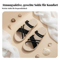 Cross Strap Sandals, Women's Roman Beach Shoes, Summer, Dress Match