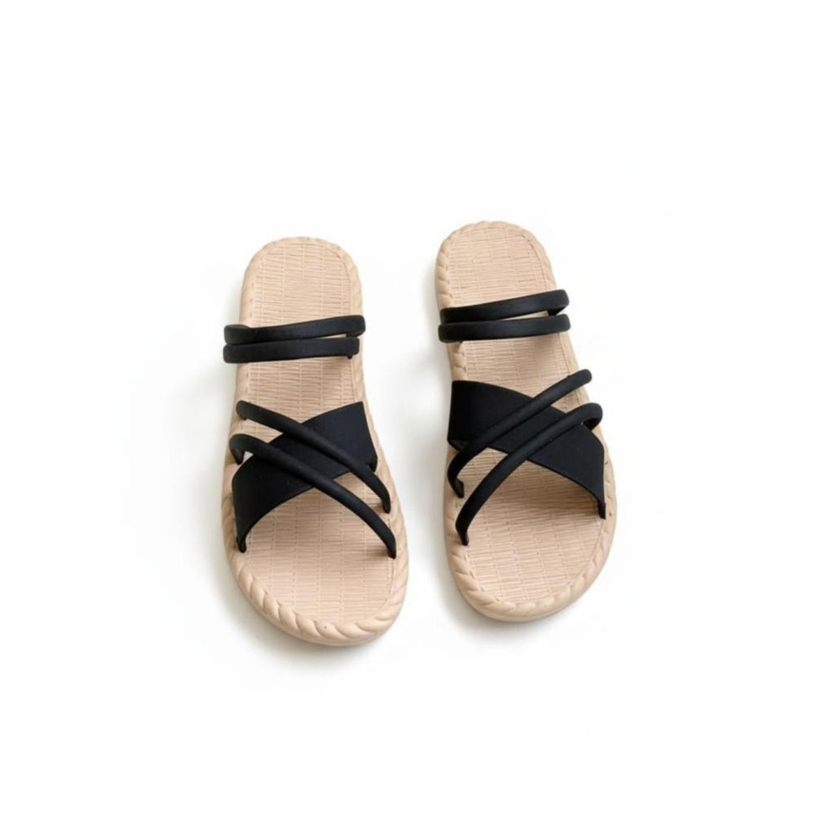 Cross Strap Sandals, Women's Roman Beach Shoes, Summer, Dress Match