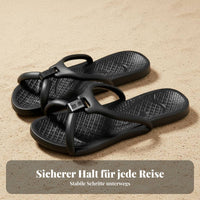 Faltbare Schaum-Schuhe, tragbar, rutschfeste Softsohle, Sommer-Strandsandalen