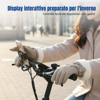 Windproof Thermal Gloves for Women, Screen-Compatible, Skiing Cycling Winter