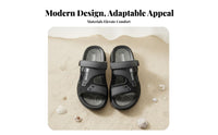 Breathable Thick Sole Sandals, Men's Summer Non-Slip Beach Shoes, Outdoor Relaxed Versatile