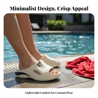 Foam Men's House Shoes, Summer Anti-Slip Lightweight Sandals, Comfortable Youth Indoor Outdoor Slides