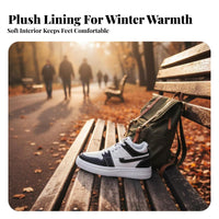 Men's Height Boost Shoes, Discreet 10cm Elevation, Autumn Winter, Couple Style