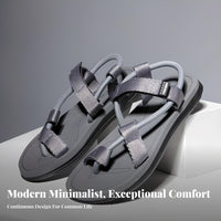 Summer Men's Sandals, Flip Flops, Anti-Slip Beach Slides, Versatile, Breathable, Relaxed, Korean Style