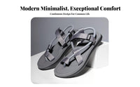 Summer Men's Sandals, Flip Flops, Anti-Slip Beach Slides, Versatile, Breathable, Relaxed, Korean Style