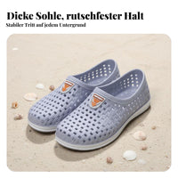 Men's Thick Sole Sandals, Summer Breathable Work Shoes, Slip-On Beach