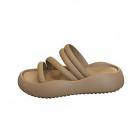 Women's Summer Beach Slide Sandals, Thick Sole, Soft, Non-Slip, Relaxed Outdoor