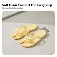 Foldable Travel Sandals, Non-Slip, Unisex, Portable, Bathroom, Beach