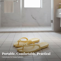 Foldable Travel Sandals, Non-Slip, Unisex, Portable, Bathroom, Beach