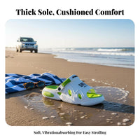 Thick sole sandals for men, 2025 summer breathable anti-slip versatile driving beach house shoes