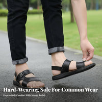 Men's Summer Sandals, Anti-Slip, Two-Way Flip-Flops, Relaxed, Waterproof