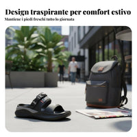 Men's Sandals, Summer, Anti-Slip, Breathable, Soft Sole, Trendy Slides