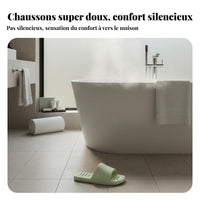Portable Travel House Shoes, Foldable Non-Slip Foam Sandals