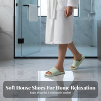 Portable Travel House Shoes, Foldable Non-Slip Foam Sandals