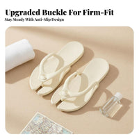 Travel Portable Foldable House Shoes, Anti-Slip Foam Sandals, Unisex, Bathroom, Beach, Shower, Lightweight, Waterproof Shoe Bag